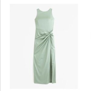 Abercrombie & Fitch Drapped Skirt Maxi Dress